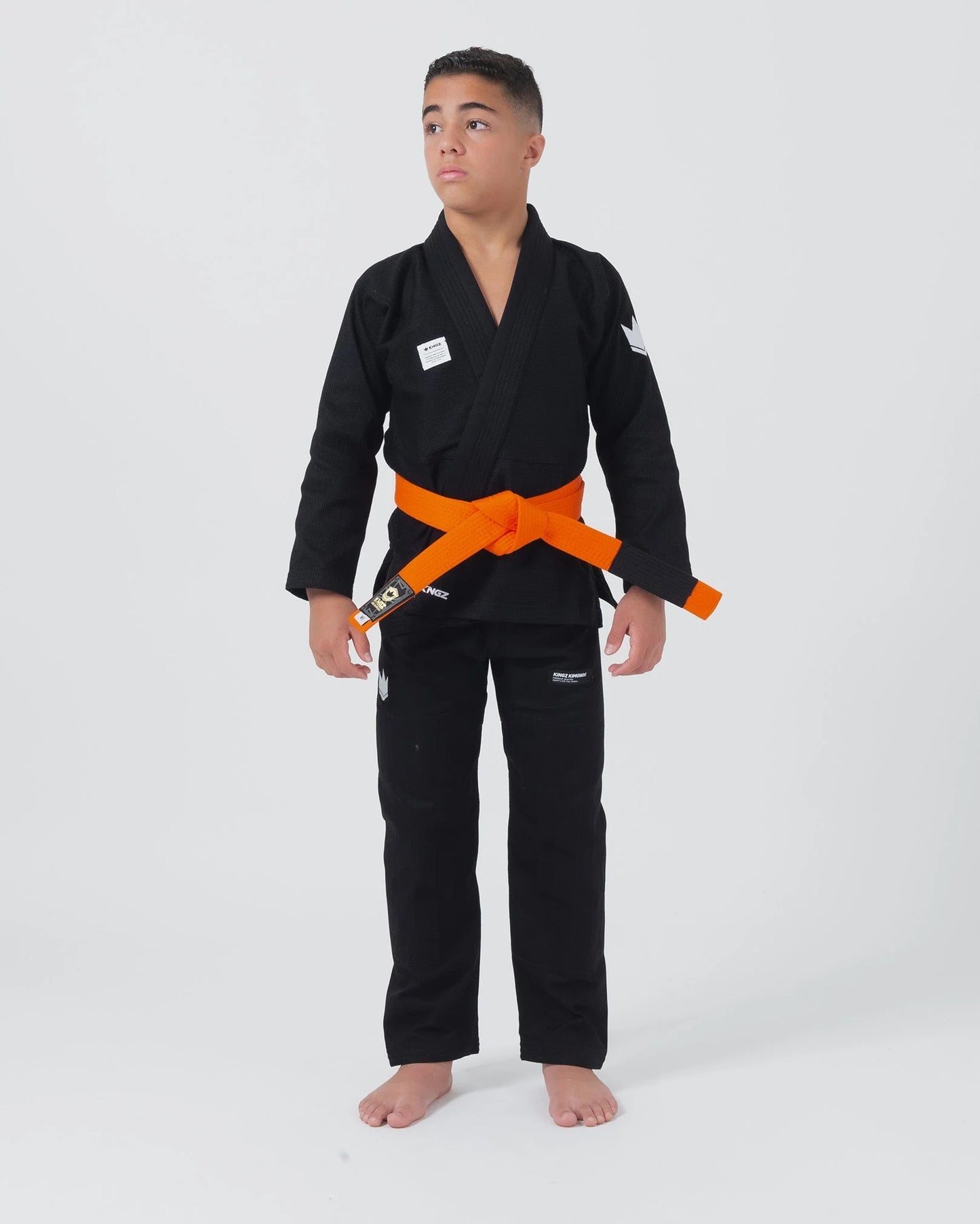 Kingz Kore V2 Youth Jiu Jitsu Gi - Schwarz - 2024 Edition