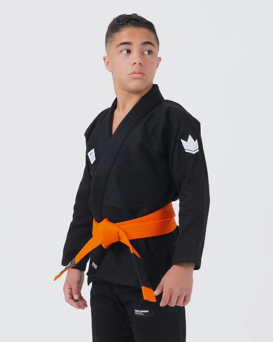 Kingz Kore V2 Youth Jiu Jitsu Gi - Schwarz - 2024 Edition