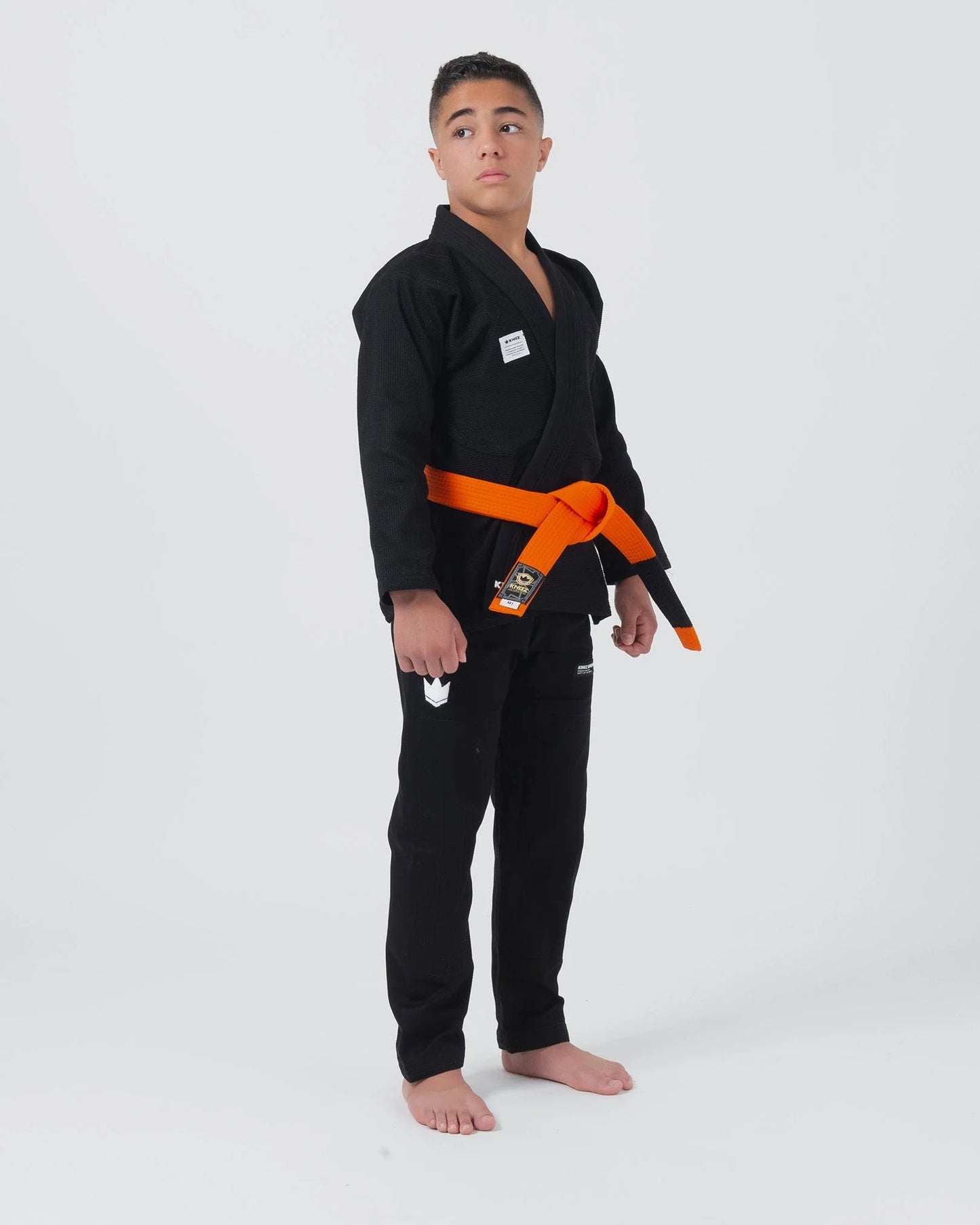 Kingz Kore V2 Youth Jiu Jitsu Gi - Schwarz - 2024 Edition