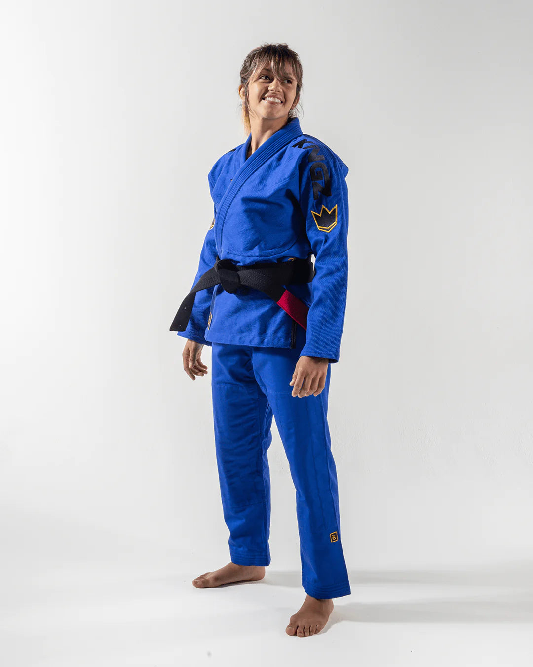 KINGZ Comp 450 V6 Frauen Gi - Blau - FIGHTWEAR