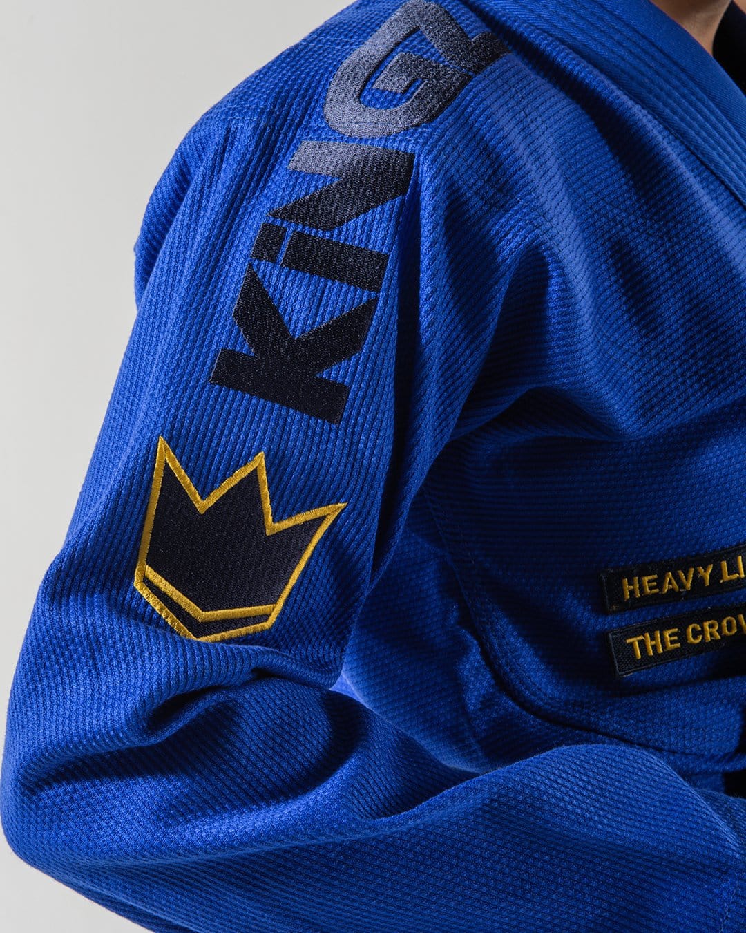 KINGZ Comp 450 V6 Frauen Gi - Blau - FIGHTWEAR