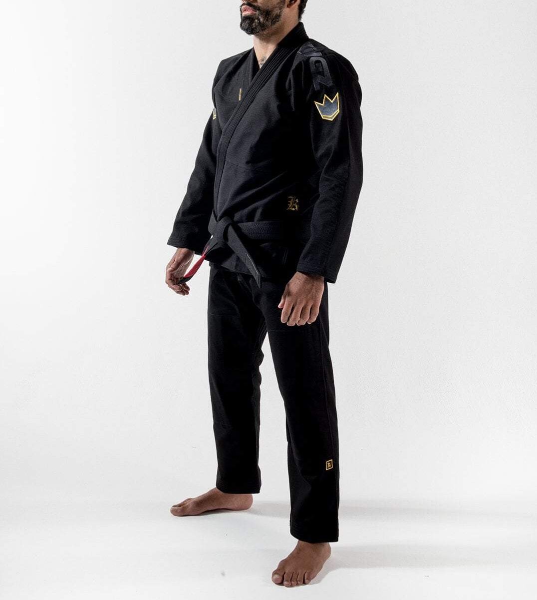 Kingz Comp 450 V6 Jiu Jitsu Gi - Schwarz - FIGHTWEAR