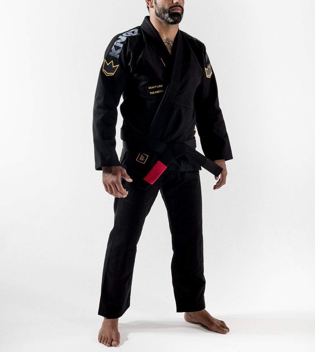 Kingz Comp 450 V6 Jiu Jitsu Gi - Schwarz - FIGHTWEAR