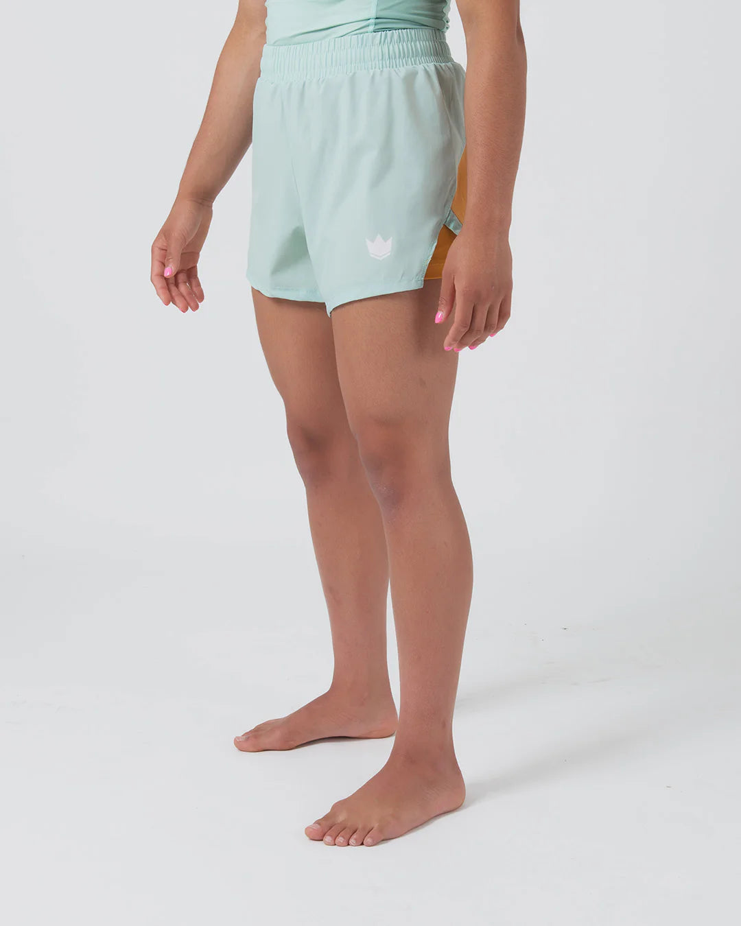 Short hybride Kingz pour femme - Vert terra