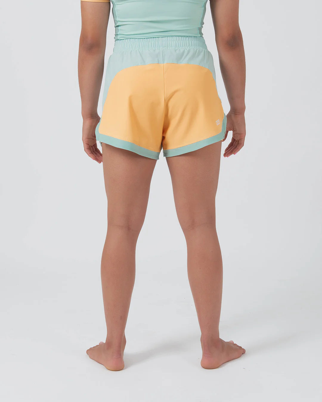 Short hybride Kingz pour femme - Vert terra