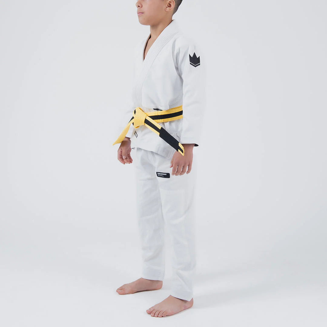 Kingz Kore V2 Kids Jiu Jitsu Gi - Weiss