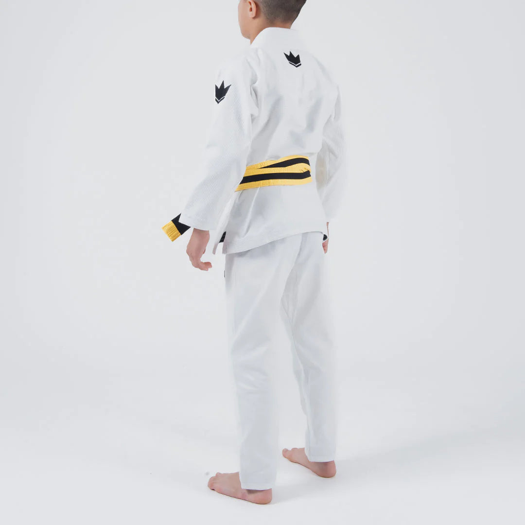 Kingz Kore V2 Kids Jiu Jitsu Gi - Weiss