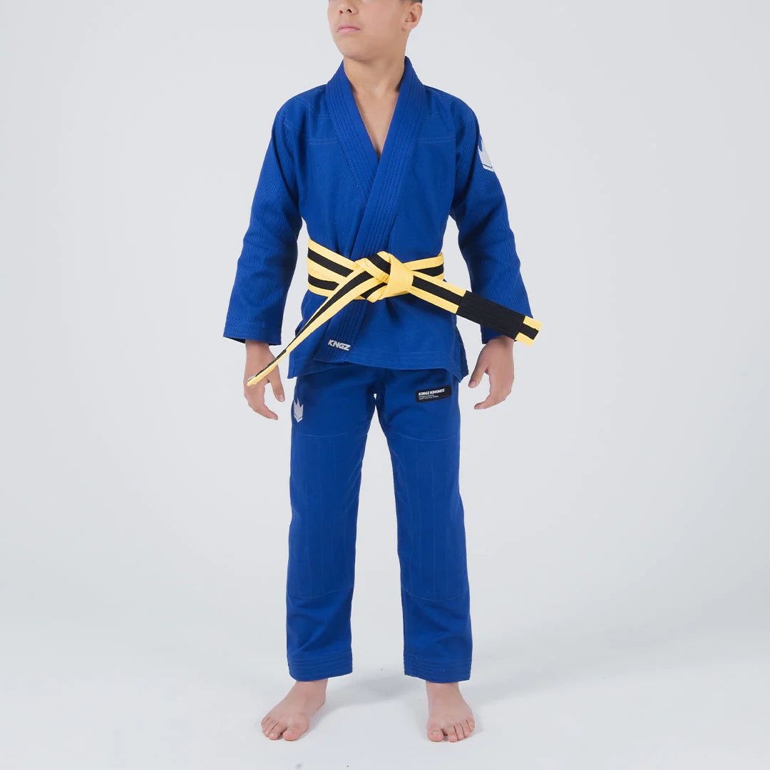 Kingz Kore V2 Kids Jiu Jitsu Gi - Blau