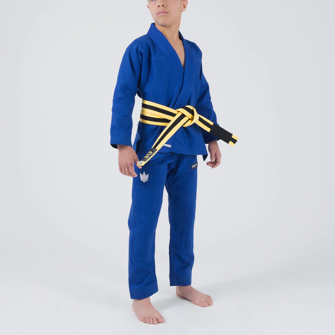 Kingz Kore V2 Kids Jiu Jitsu Gi - Blau