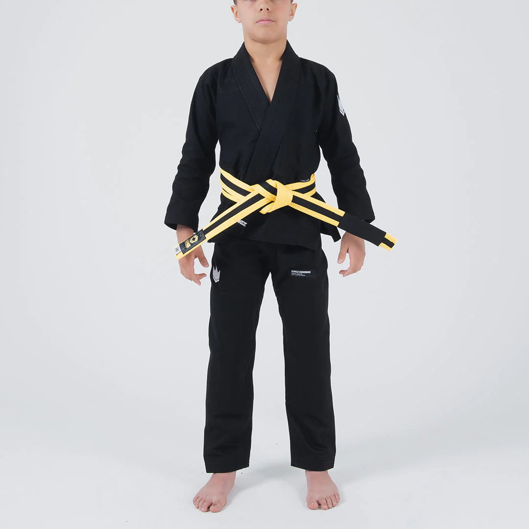 Kingz Kore V2 Kids Jiu Jitsu Gi - Schwarz