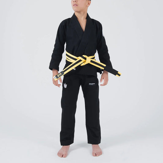 Kingz Kore V2 Kids Jiu Jitsu Gi - Schwarz