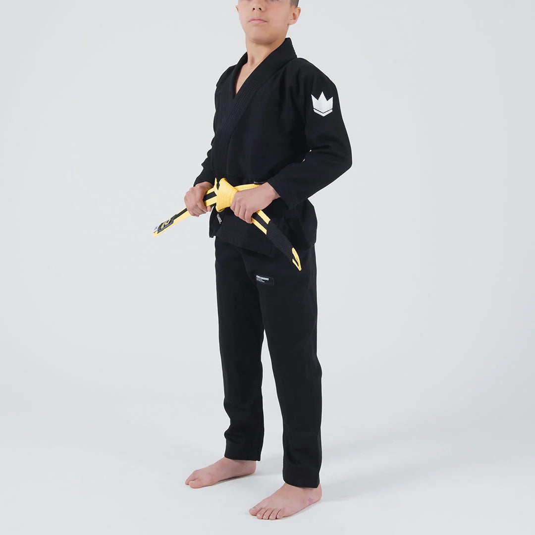 Kingz Kore V2 Kids Jiu Jitsu Gi - Schwarz