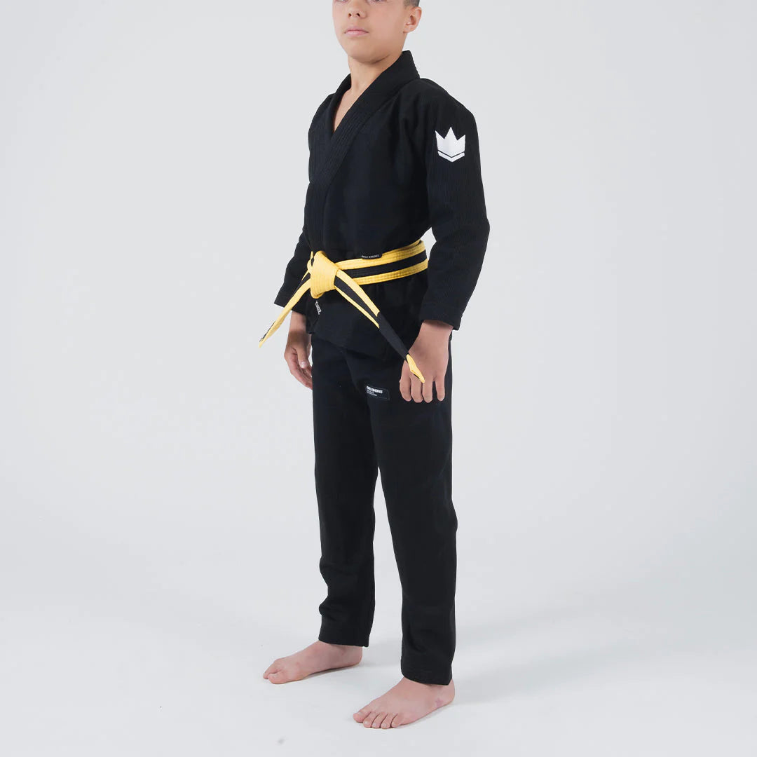 Kingz Kore V2 Kids Jiu Jitsu Gi - Schwarz
