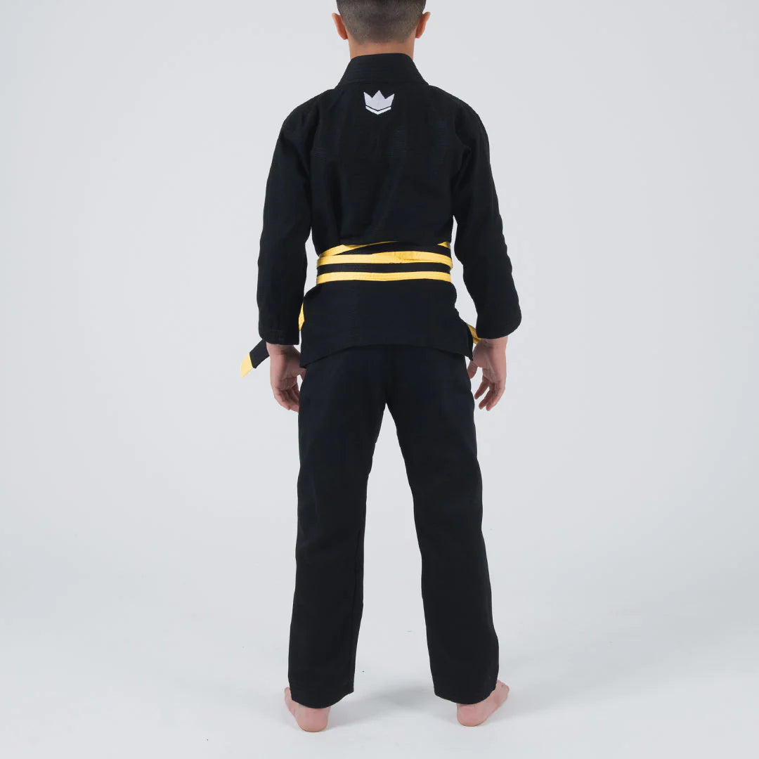Kingz Kore V2 Kids Jiu Jitsu Gi - Schwarz