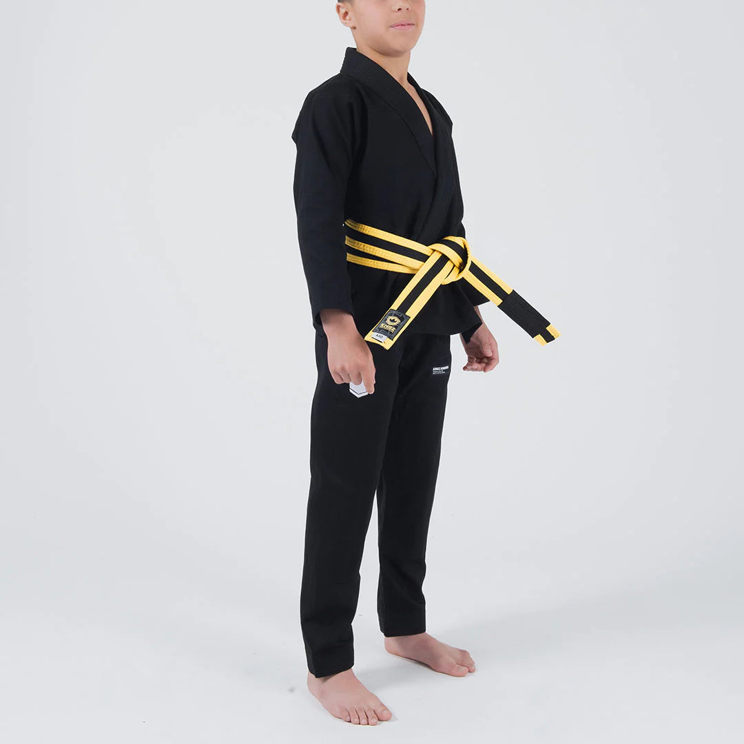 Kingz Kore V2 Kids Jiu Jitsu Gi - Schwarz