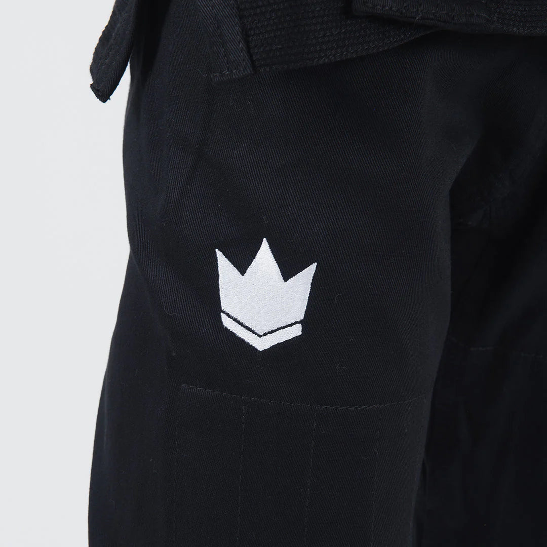 Kingz Kore V2 Kids Jiu Jitsu Gi - Schwarz