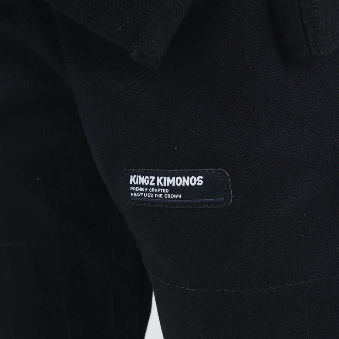 Kingz Kore V2 Kids Jiu Jitsu Gi - Schwarz