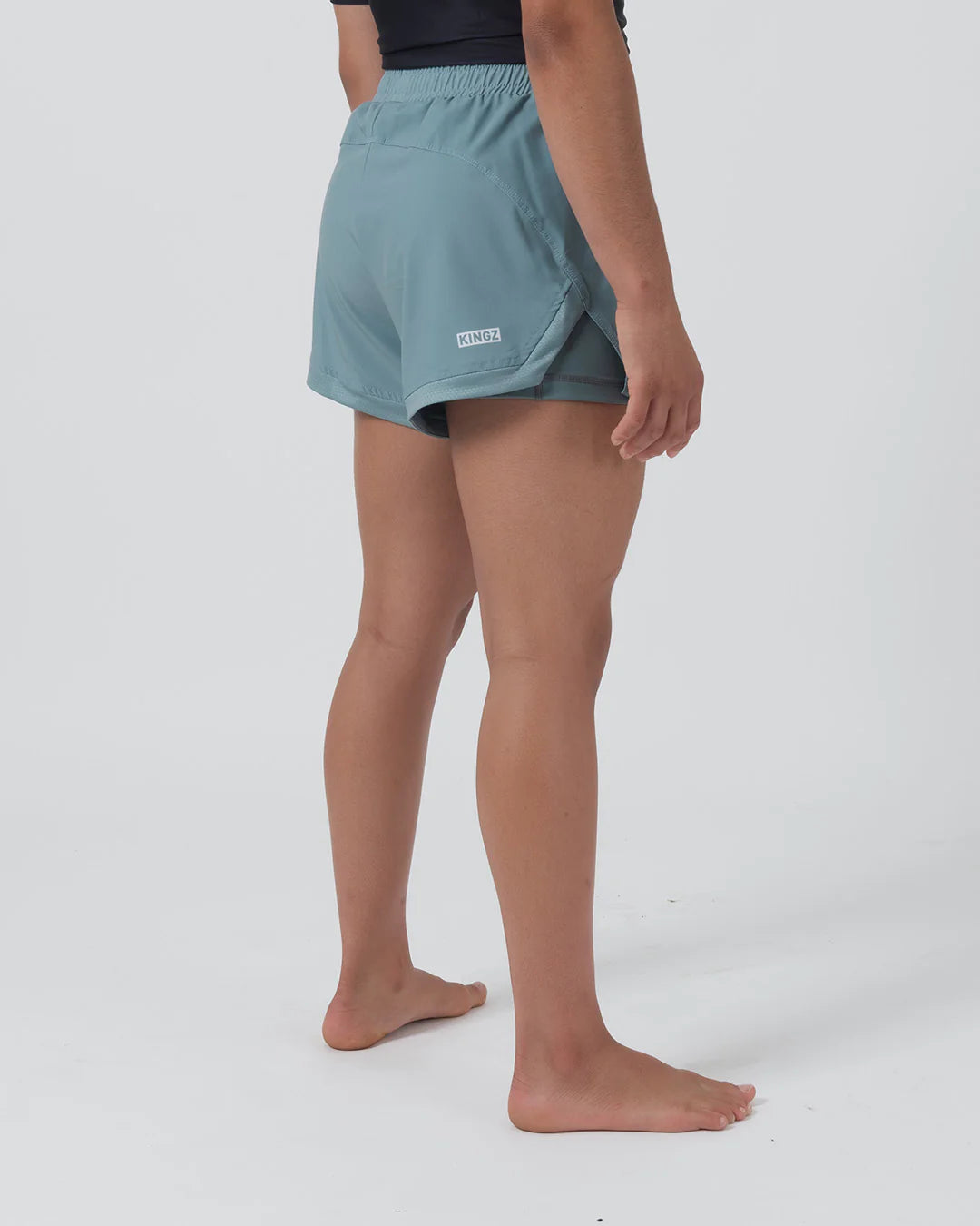 Short hybride Kingz pour femme - Sauge