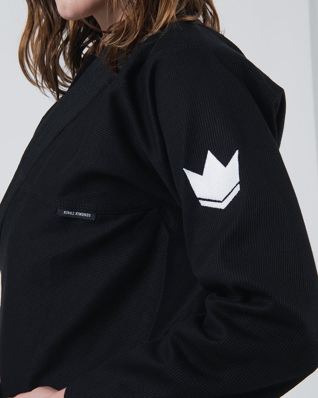 KINGZ Kore V2 Women's Jiu Jitsu Gi - Schwarz - FIGHTWEAR