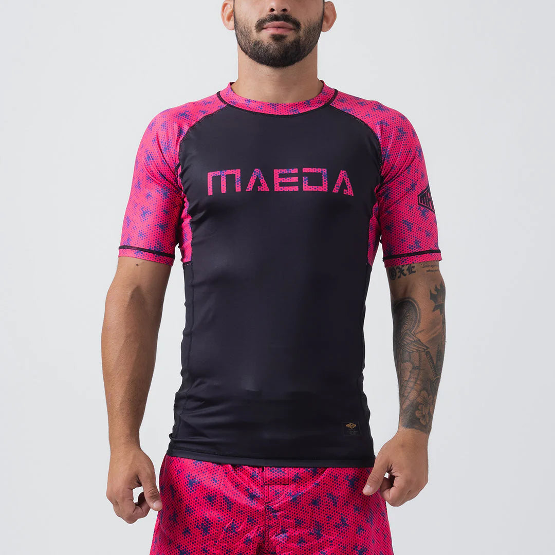 Maeda Hex Rash Guard - FIGHTWEAR