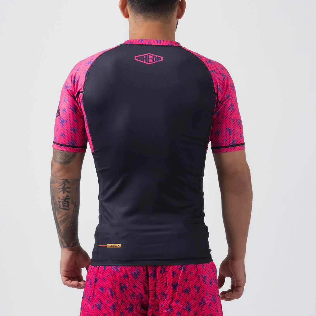 Maeda Hex Rash Guard - FIGHTWEAR