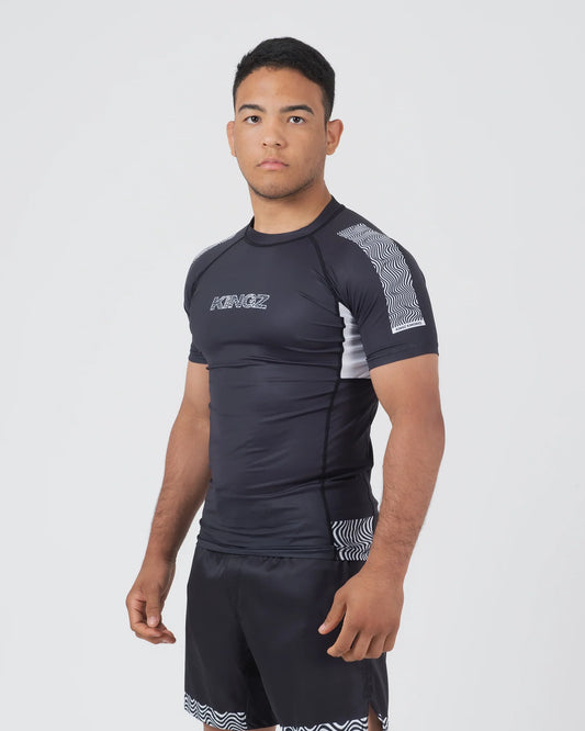 Kingz Flow Rashguard - Schwarz