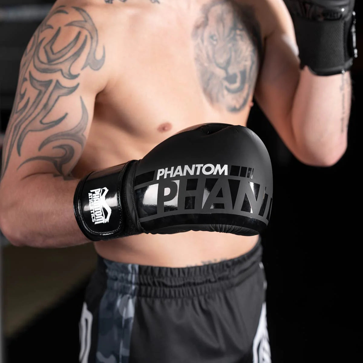 Phantom Athletics Boxhandschuhe APEX Speed/Elastic - Schwarz