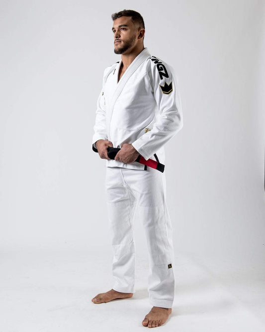 Kingz Comp 450 V6 Jiu Jitsu Gi - Weiss - FIGHTWEAR