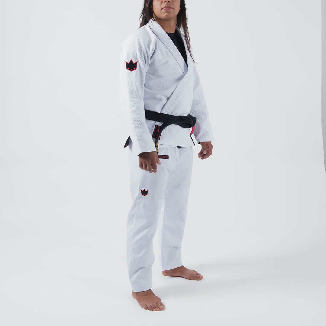 Kingz Ultralight 2.0 Women's Brazilian Jiu Jitsu Gi - Weiss - FIGHTWEAR