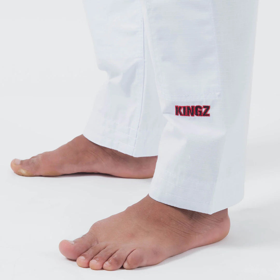 Kingz Ultralight 2.0 Women's Brazilian Jiu Jitsu Gi - Weiss - FIGHTWEAR