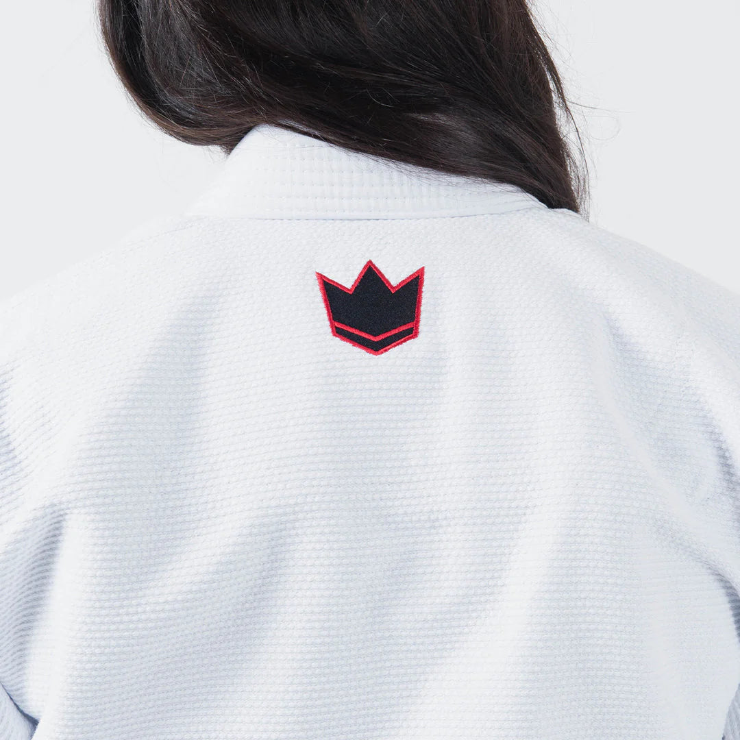 Kingz Ultralight 2.0 Women's Brazilian Jiu Jitsu Gi - Weiss - FIGHTWEAR