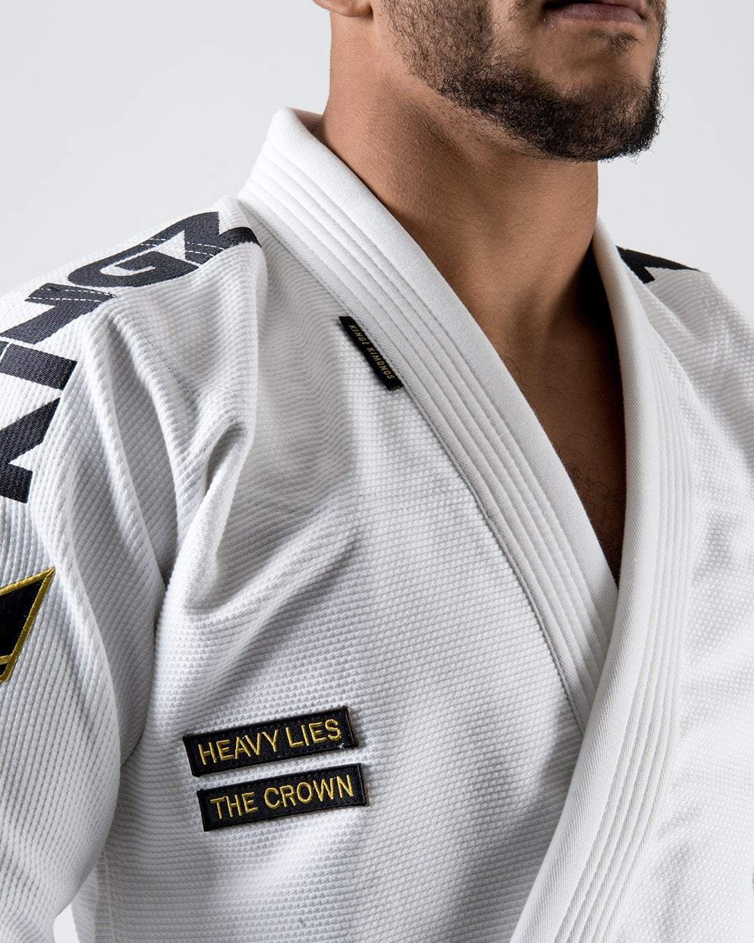 Kingz Comp 450 V6 Jiu Jitsu Gi - Weiss