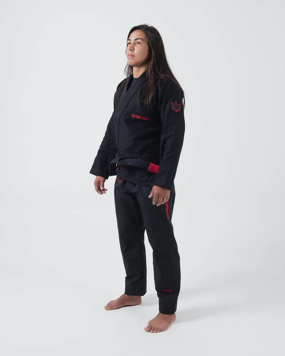 Kingz Ultralight 2.0 Women's Brazilian Jiu Jitsu Gi - Schwarz - FIGHTWEAR
