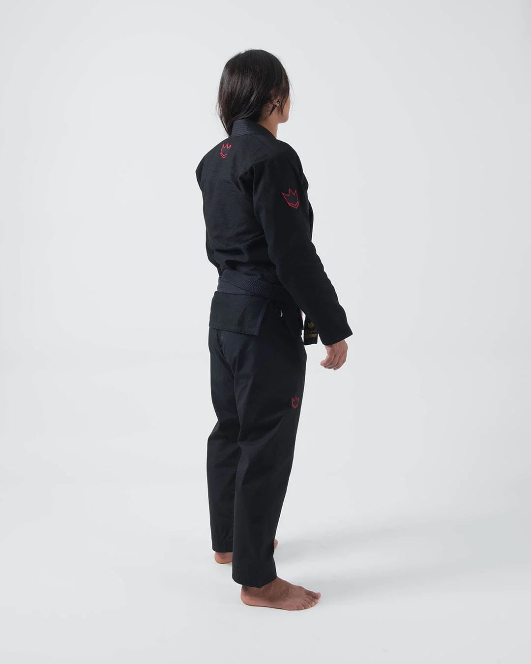 Kingz Ultralight 2.0 Women's Brazilian Jiu Jitsu Gi - Schwarz - FIGHTWEAR
