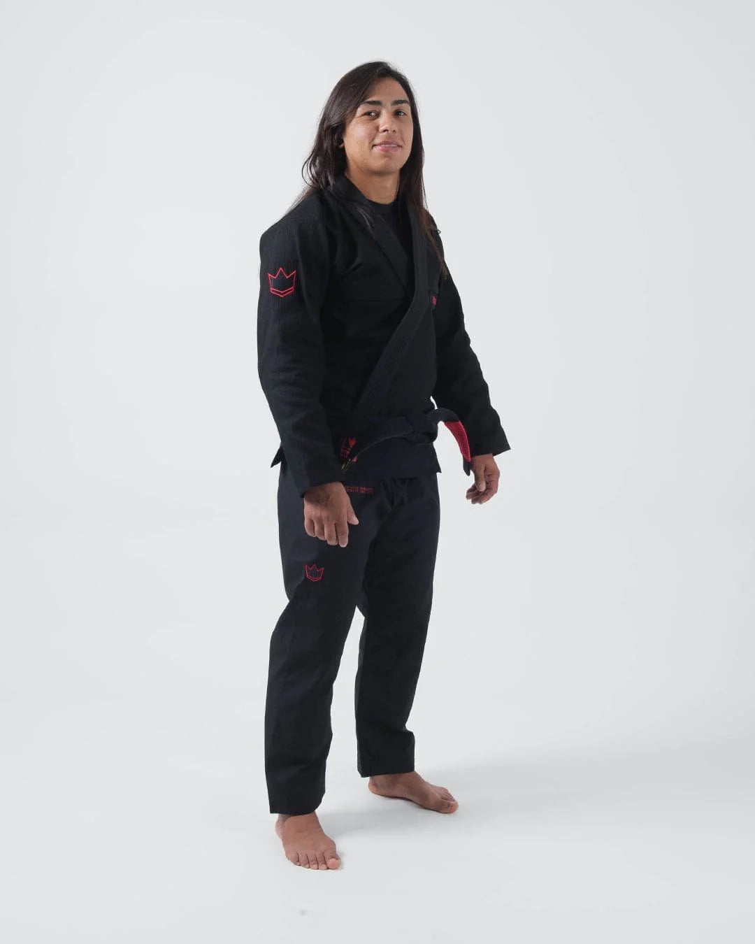 Kingz Ultralight 2.0 Women's Brazilian Jiu Jitsu Gi - Schwarz - FIGHTWEAR