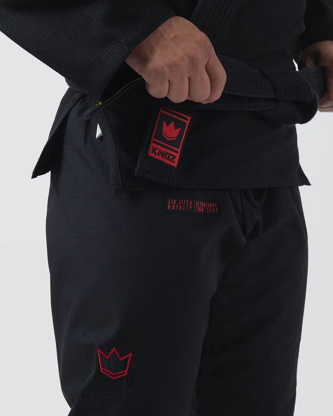 Kingz Ultralight 2.0 Women's Brazilian Jiu Jitsu Gi - Schwarz - FIGHTWEAR