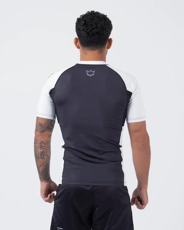 Kingz Ranked Performance V2 S/S Rashguard - Weiss