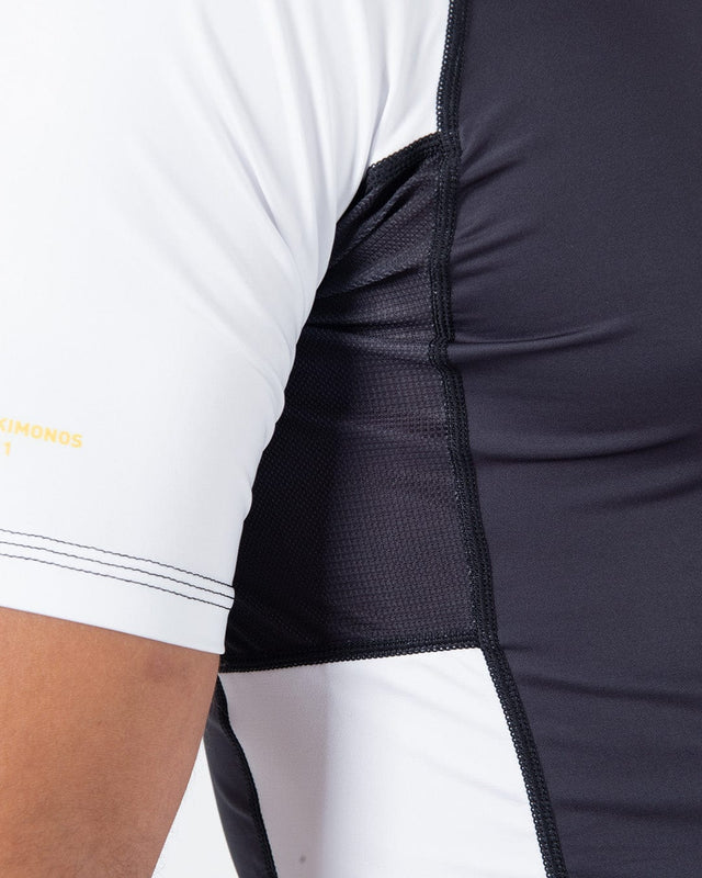 Kingz Ranked Performance V2 S/S Rashguard - Weiss