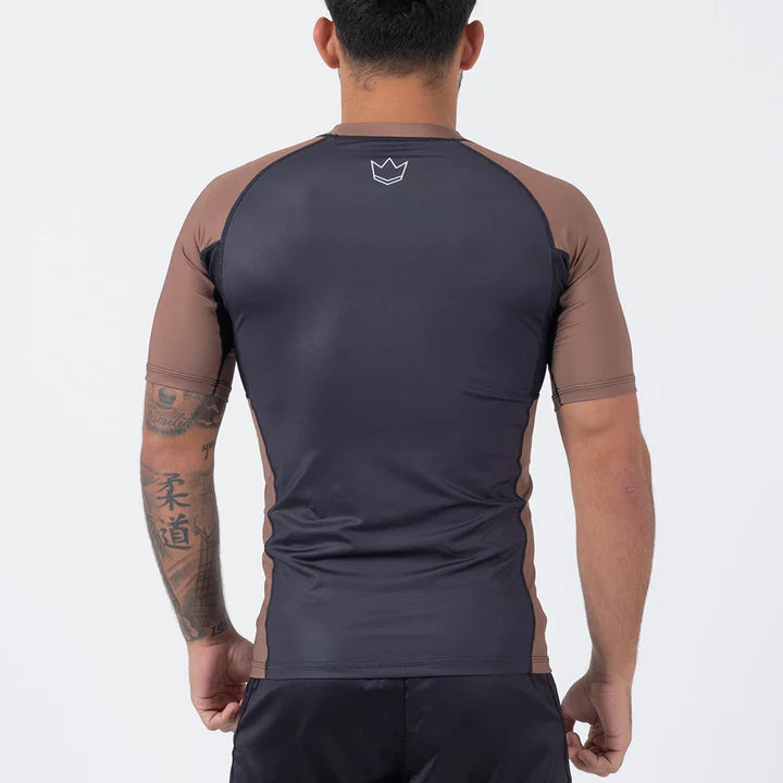 Rashguard Kingz Ranked Performance V2 S/S - Marron