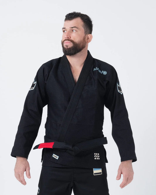 Kingz Nano 3.0 Jiu Jitsu Gi - Schwarz