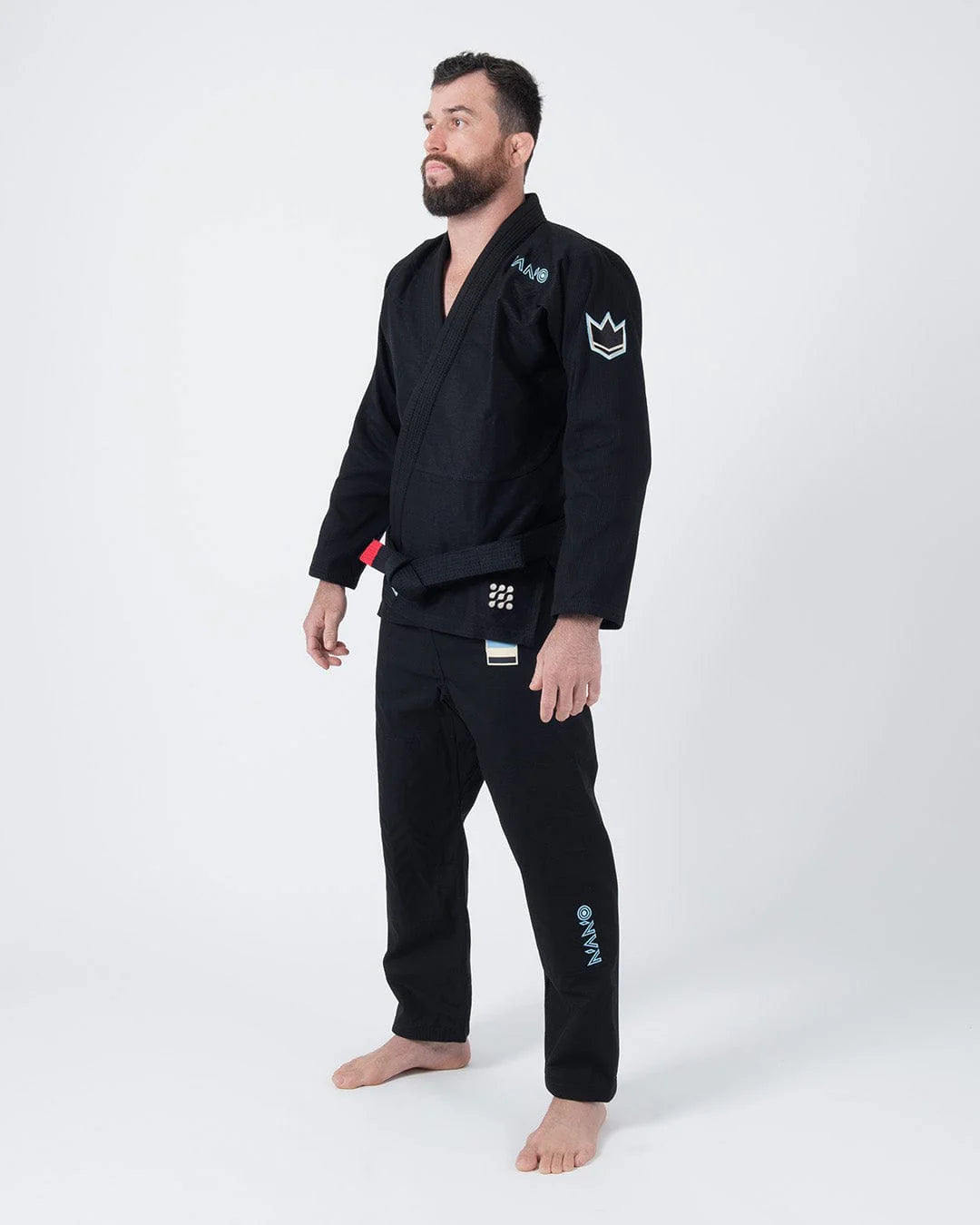 Kingz Nano 3.0 Jiu Jitsu Gi - Schwarz