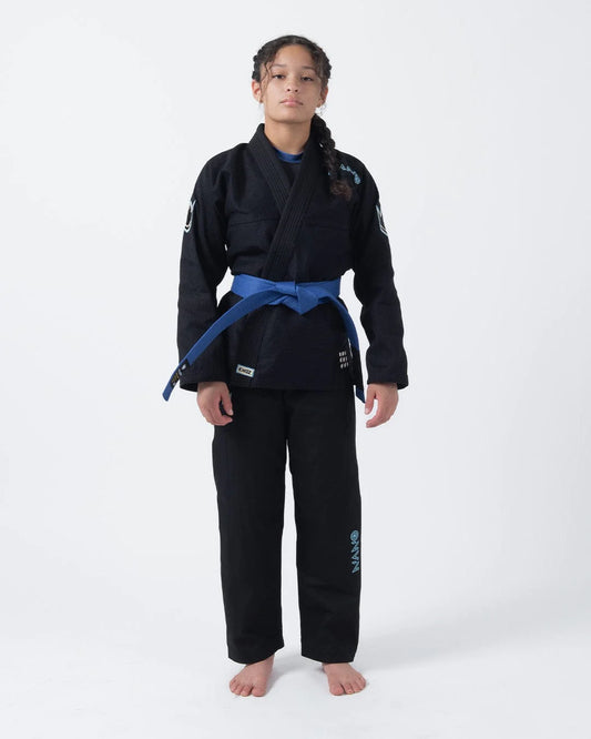 KINGZ Nano 3.0 Womens Jiu Jitsu Gi - Schwarz - FIGHTWEAR