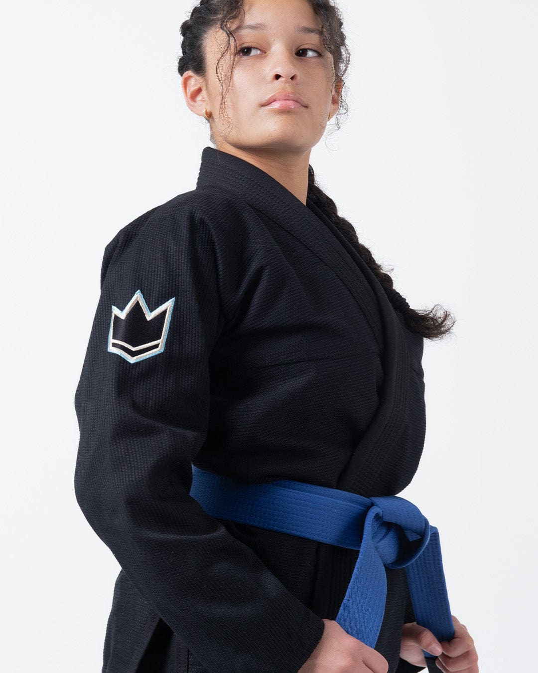 KINGZ Nano 3.0 Womens Jiu Jitsu Gi - Schwarz