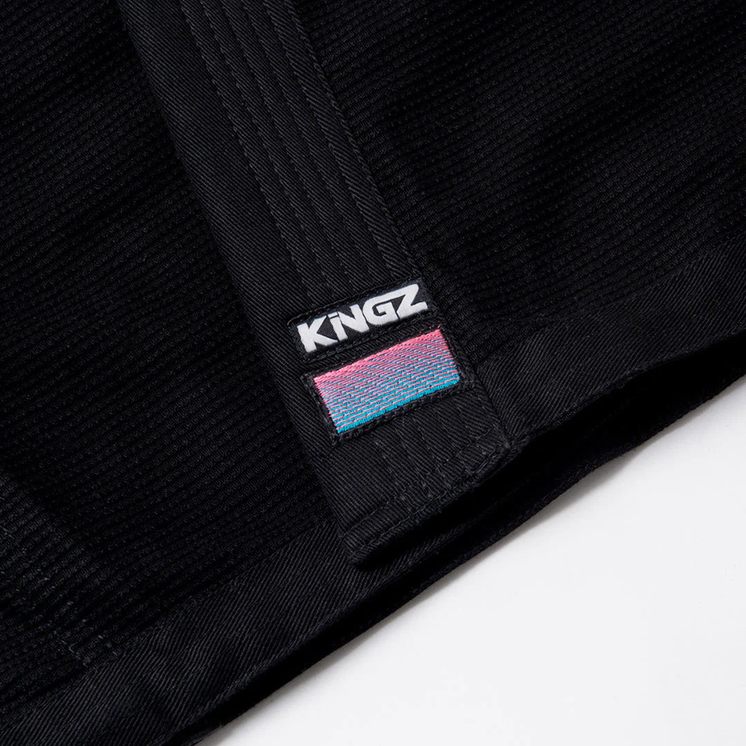 Kingz Empowered Women's Jiu Jitsu Gi - Schwarz