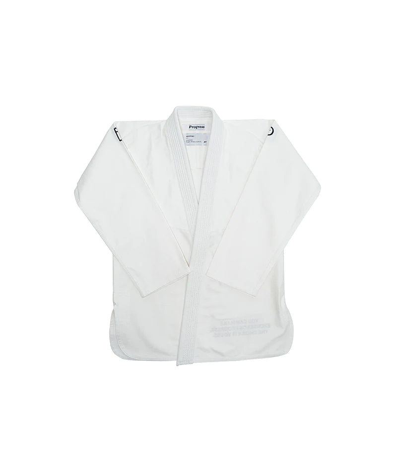 Progress JiuJitsu The Academy Gi - Weiss (mit GRATIS Weissgürtel) - FIGHTWEAR