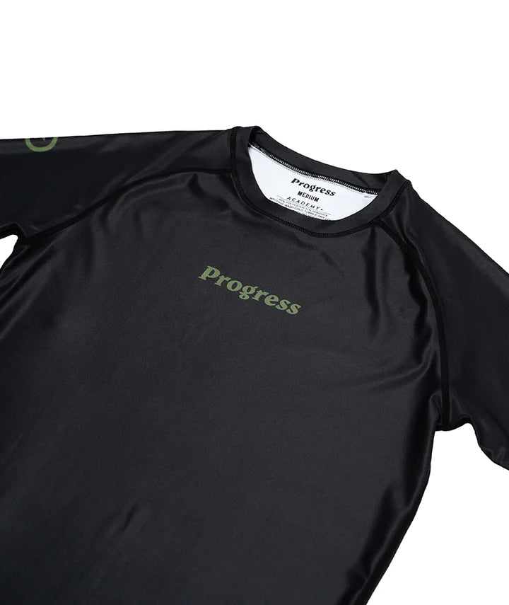 Rashguard Progress Academy+ - Noir
