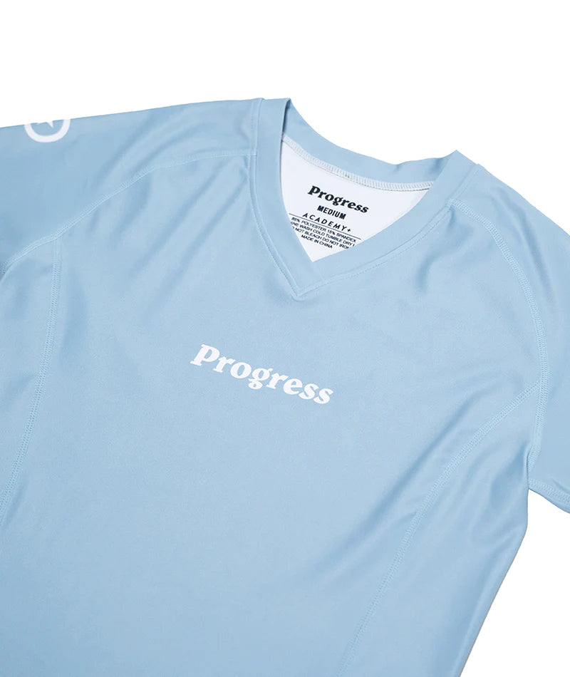 Rashguard Femme Progress Academy+ - Bleu Ciel