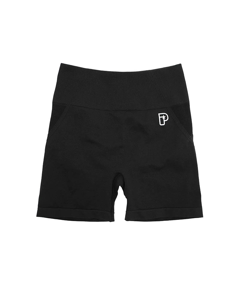 Short de grappling sans couture Progress Ladies Pro - Noir