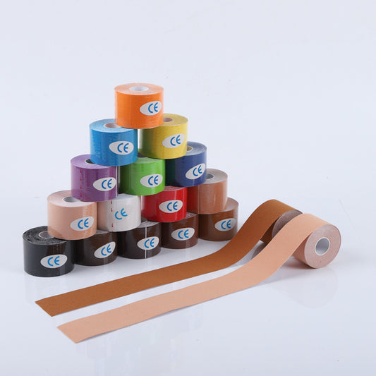 Alyart Kinesiology Tape 5 cm x 5 m - Wasserdicht, Elastisch, Extra Stark - FIGHTWEAR