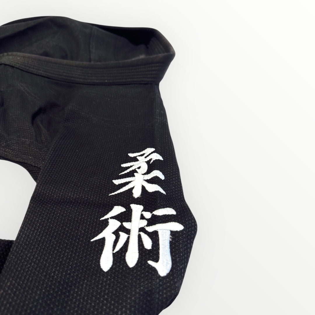 ALYART V2 Jiu Jitsu Gi - Kanji Edition in Deep Black
